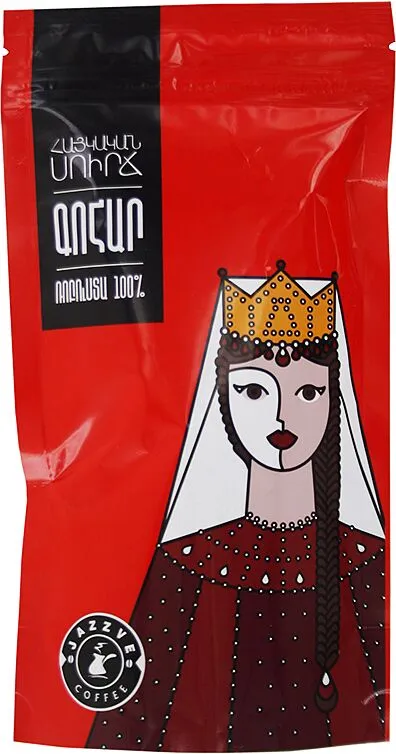 Ground coffee "Jazzve Gohar" 100g