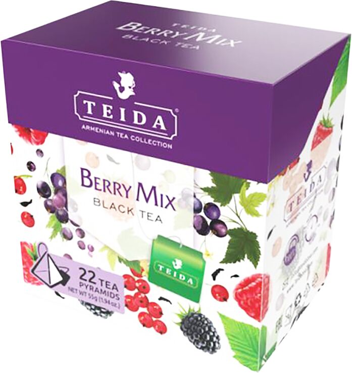 Թեյ սև «Teida Berry Mix» 22*2.5գ
