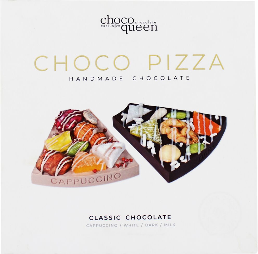 Chocolate candies collection "Choco Queen Choco Pizza Classic" 125g
