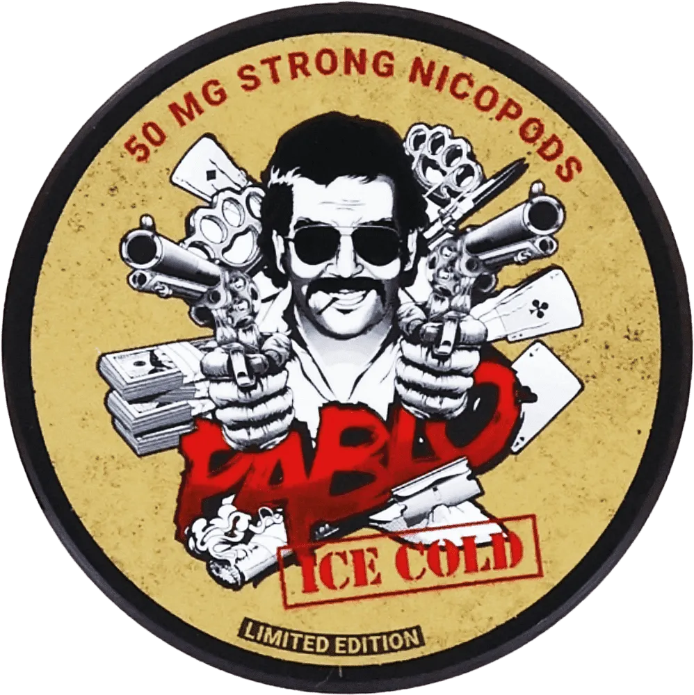 Նիկոտինային պարկեր սառցե «Pablo Ice Cold Limited Edition» 50մգ
