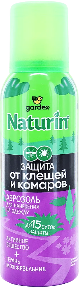 Anti mosquito & tick aerosol "Naturin Gardex" 100ml
