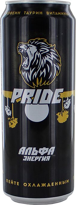 Energy carbonated drink "Pride Альфа Энергия" 450ml