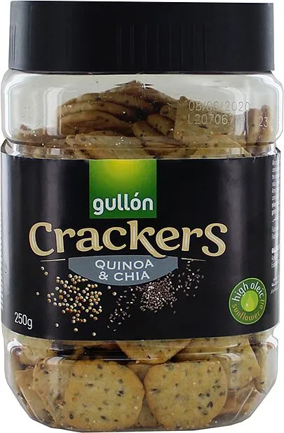 Crackers with quinoa & chia "Gullon Quinoa & Chia" 250g