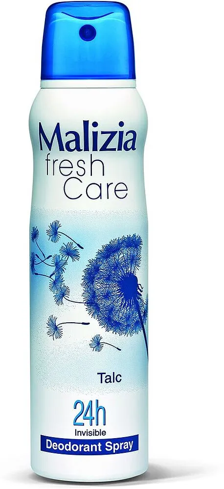 Դեզոդորանտ աէրոզոլային «Malizia Fresh Talc» 150մլ

 
