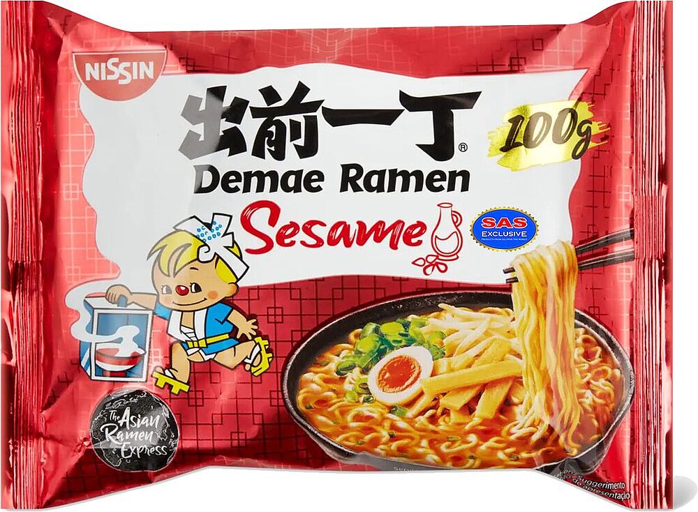 Noodles "Nissin Ramen" 100g Sesame
