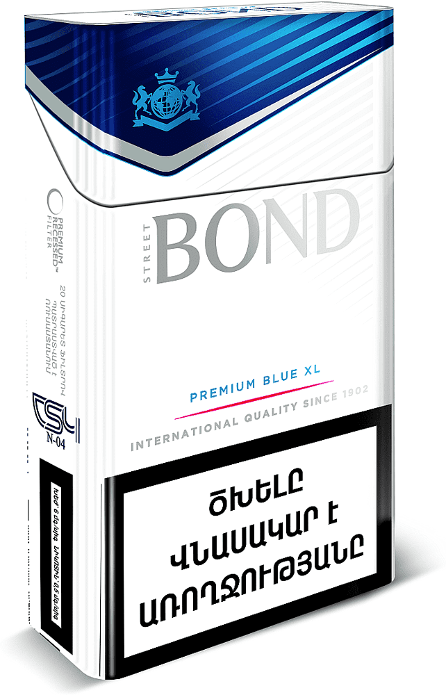 Сигареты "Bond Street Premium Blue XL" 
