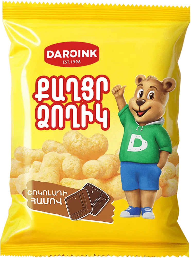 Chocolate corn sticks "Daroink" 80g 