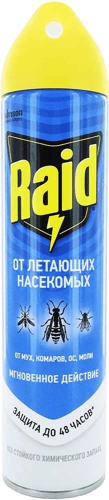 Anti-flying insect aerosol "Raid" 300ml
