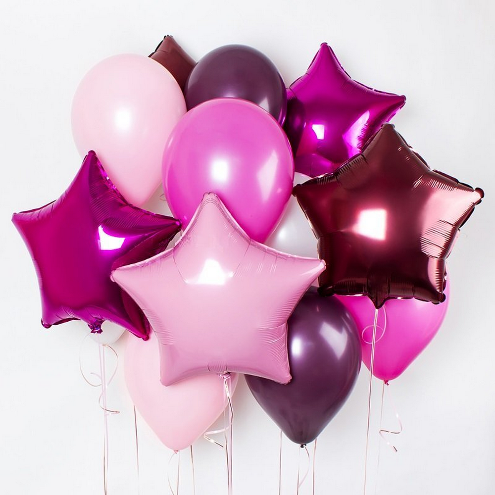 Helium gas Balloons 12 pcs 