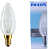 Light bulb transparent "Philips 60W" 