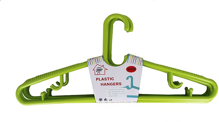 Hangers plastic "JBP" 5pcs. 