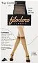 Sand color knee-high stockings "Filodoro Top Comfort 15 Den"