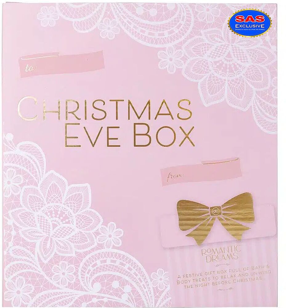 Shower set "Accentra Christmas Eve Box Romatic Dreams" 4 pcs