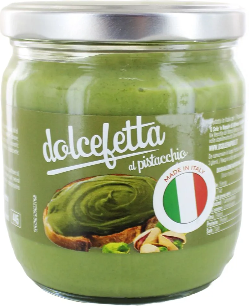 Pistachio cream "Dolcefetta" 400g