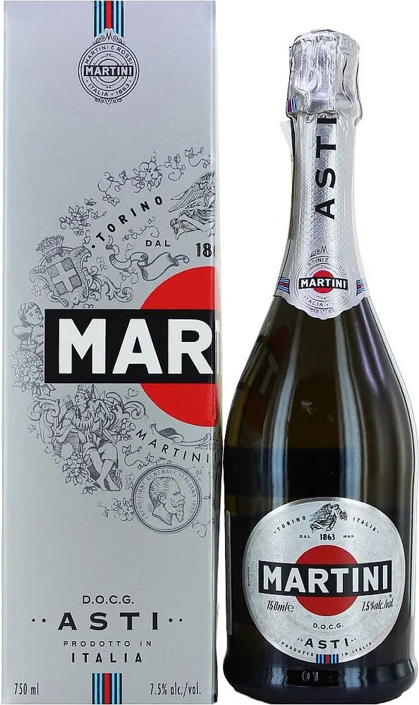 Игристое вино "Martini Asti D.O.C.G" 0.75л   