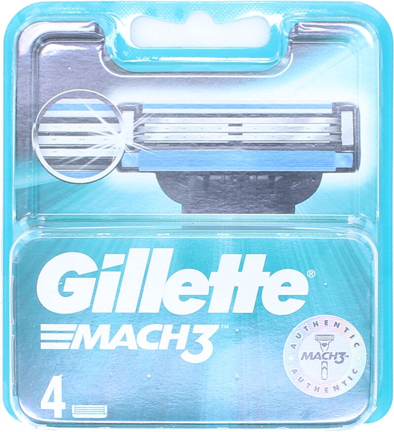 Սափրող սարքի գլխիկներ «Gillette Mach3» 4հատ