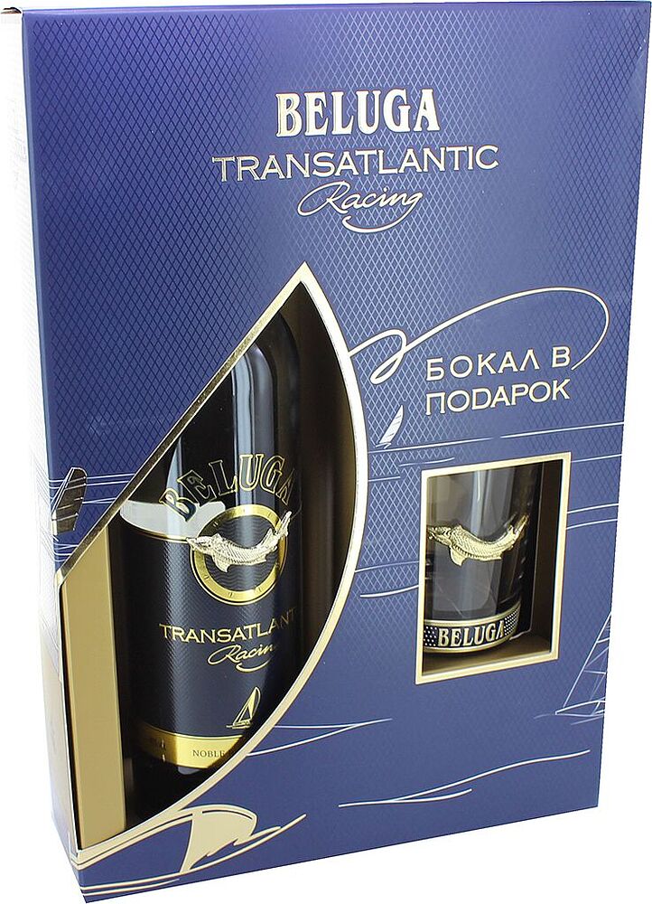 Vodka "Beluga Transatlantic Racing" 0.7l