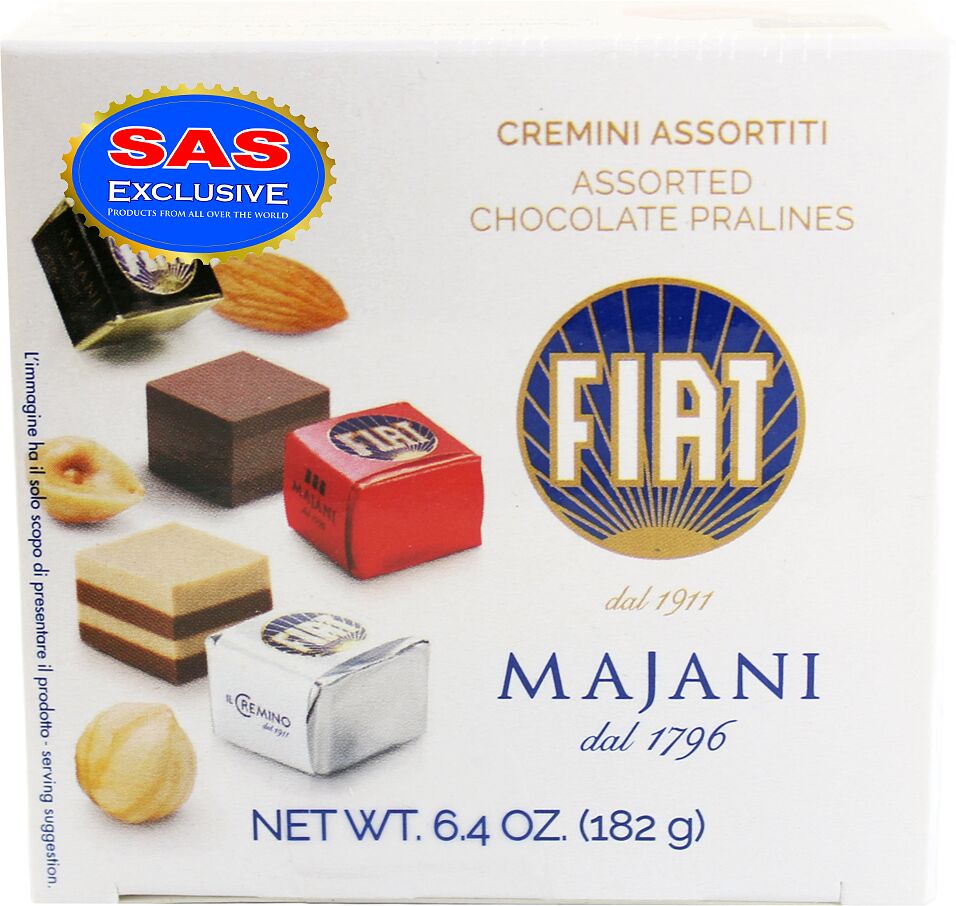 Շոկոլադե կոնֆետների հավաքածու «Majani» 182գ
