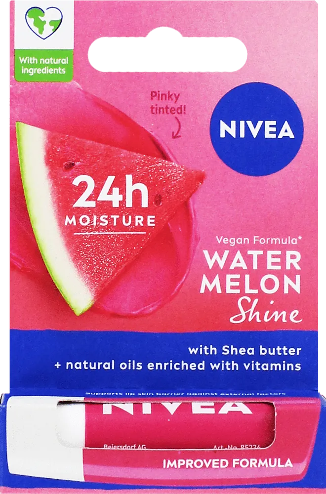 Շուրթերի բալզամ «Nivea Watermelon Shine» 4.8գ
