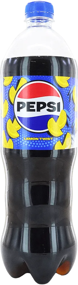 Refreshing carbonated lemon flavoured drink "Pepsi Lemon Twist" 1l
