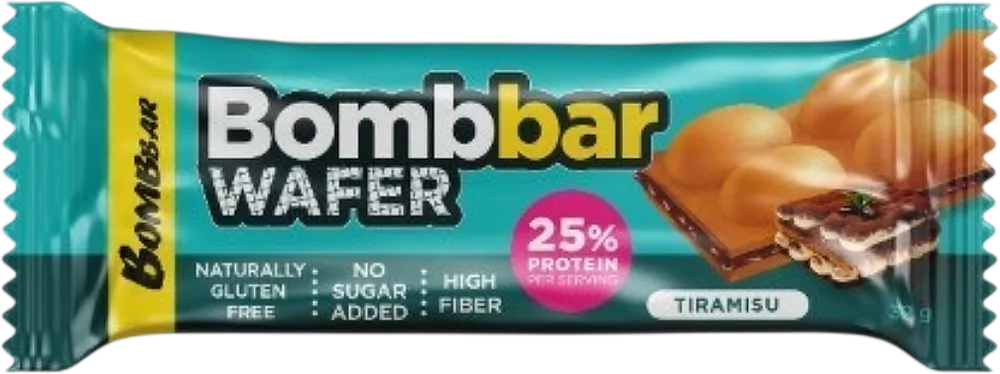 Protein wafer with tiramisu flavor "Bombbar" 32g 