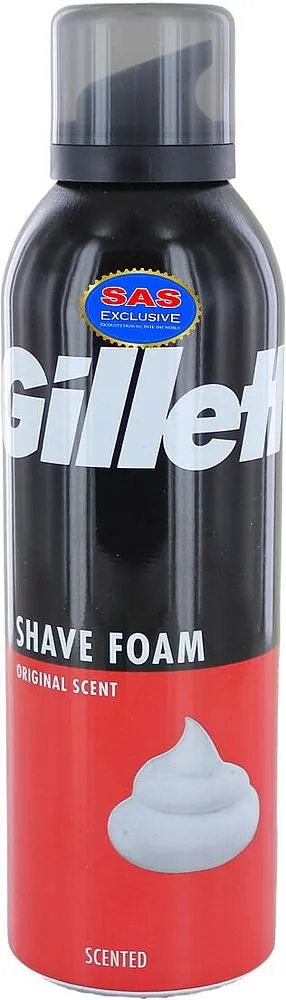 Shaving foam "Gillette Original" 200ml
