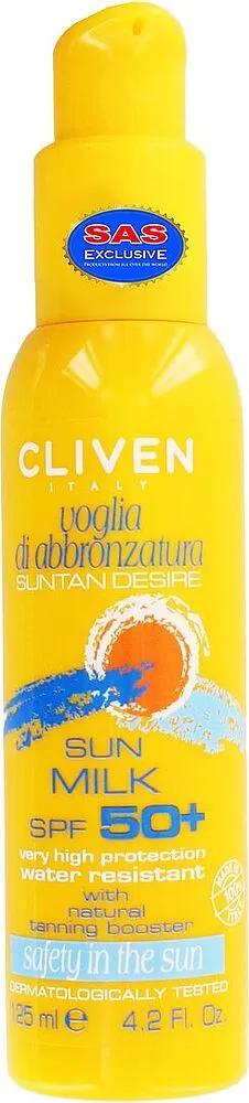 Sunscreen lotion "Cliven 50 SPF" 125ml
