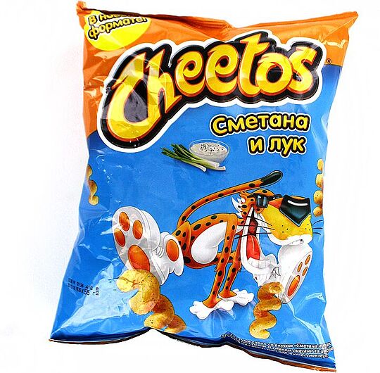 Չիպս թթվասերի և սոխի «Cheetos» 55գ