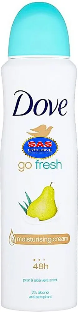 Antiperspirant - deodorant "Dove Go Fresh" 150ml