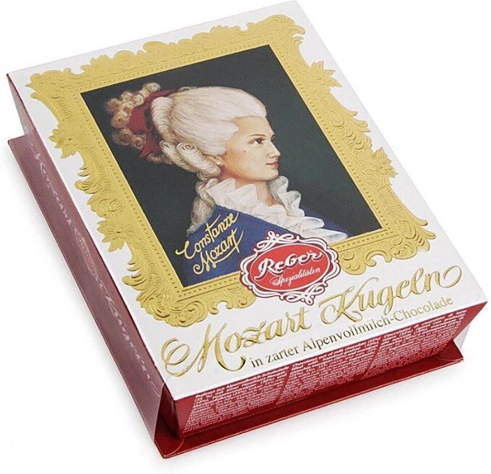 Набор шоколадных конфет "Mozart Kugeln Reber" 240г