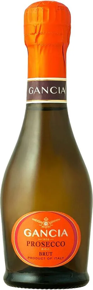 Sparkling wine "Gancia Prosecco Brut" 0.2l
