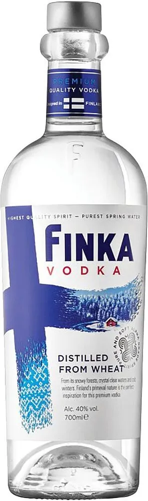 Vodka "Finka" 0.7l 