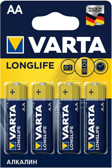 Էլեկտրական մարտկոց «Varta LongLife AA» 4հատ
