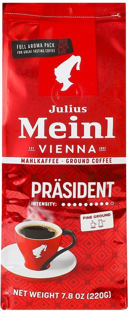 Ground coffee "Julius Meinl" 220g