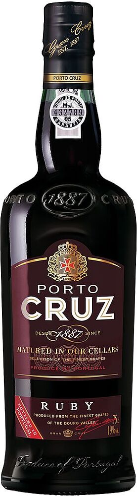 Портвейн "Cruz Ruby" 0.75л