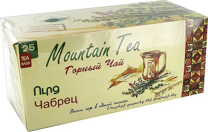 Herbal tea "Mountain tea Thyme" 25*2g