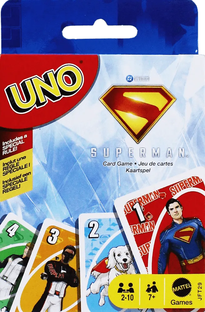 Playing cards "UNO Superman" 