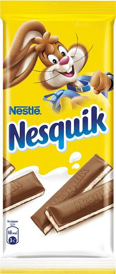 Շոկոլադե սալիկ կաթնային «Nesquik» 100գ