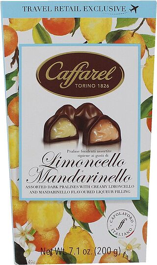 Շոկոլադե կոնֆետների հավաքածու «Caffarel Limoncello & Mandarinello» 200գ
