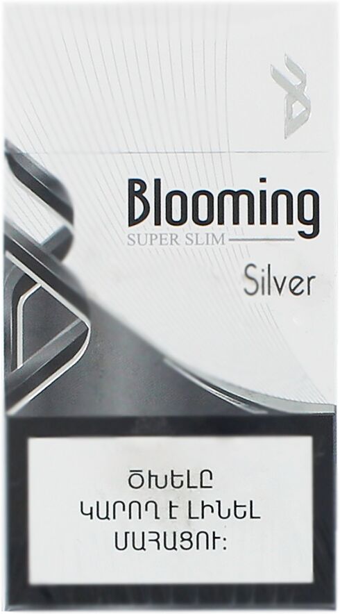 Cigarettes ''Blooming Super Slim Silver
