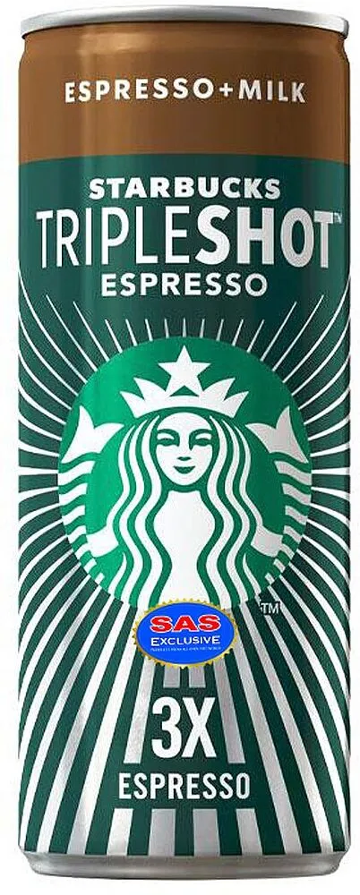 Ice coffee "Starbucks Тripleshot Еspresso" 300ml
