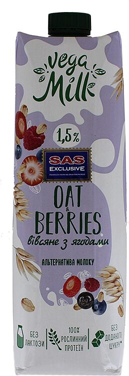Oat drink "Vega Milk" 950ml Berries