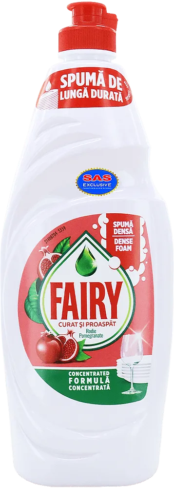 Dishwashing liquid "Fairy Pomegranate" 750ml
