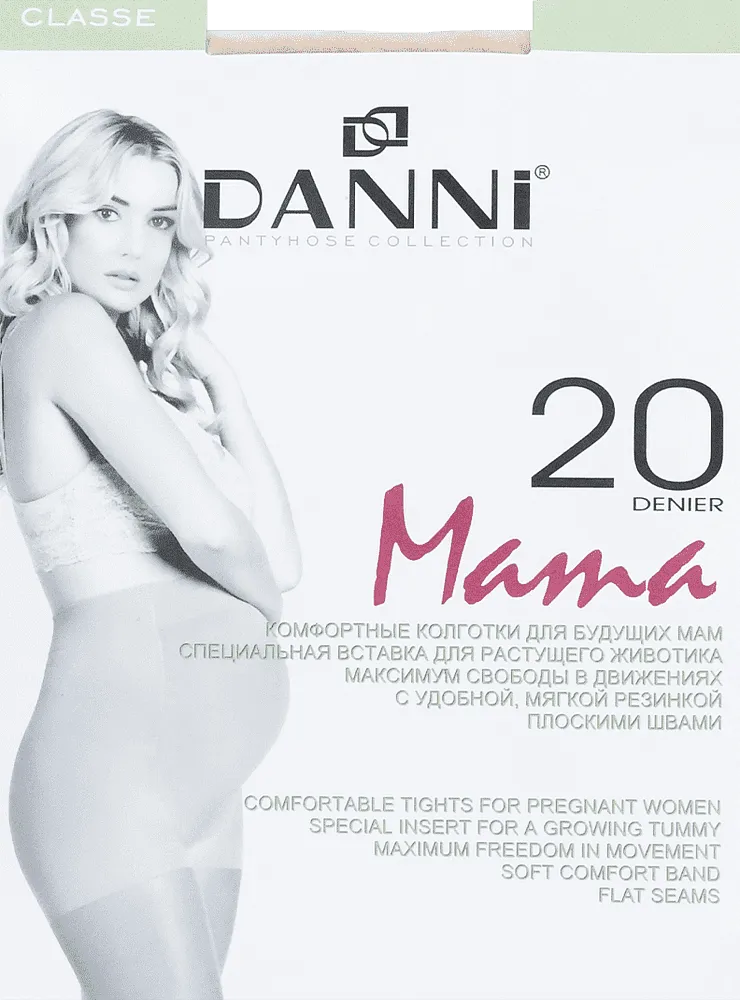 Զուգագուլպա մարմնագույն հղիների «Danni Mama Classe 20 Den N3»

