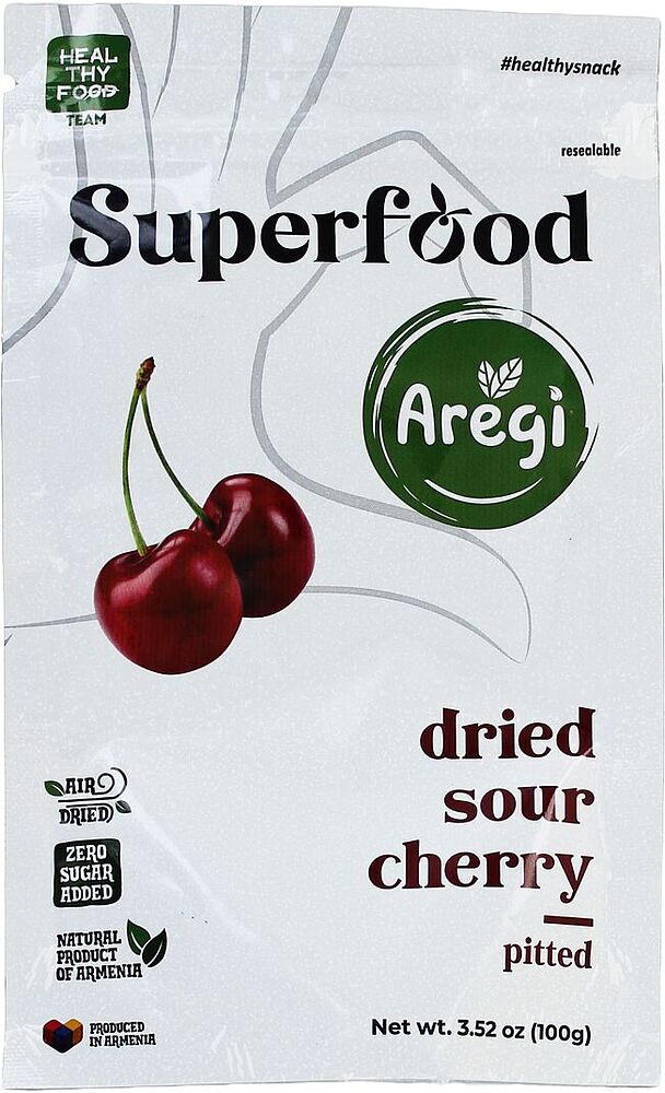 Dried fruit "Aregi" 100g Cherry
