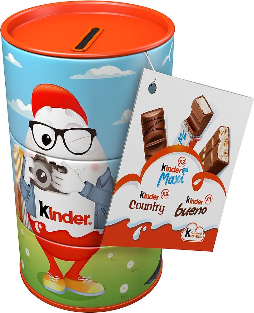 Chocolate candies "Kinder" 155.5g
