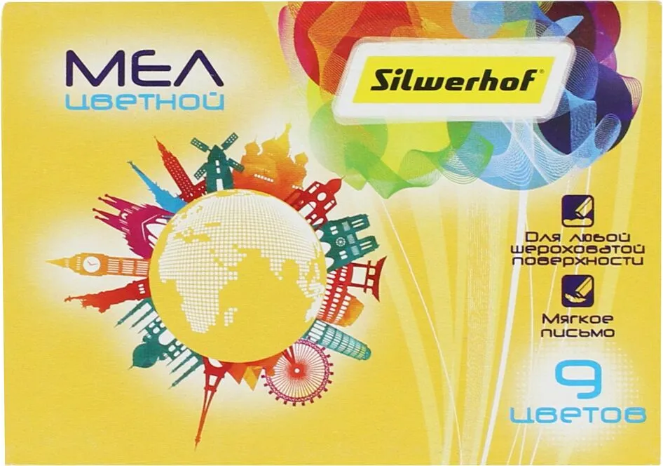 Colored chalks "Silwerhof"
