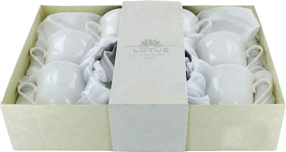 Glass "Lotus" 6 pcs