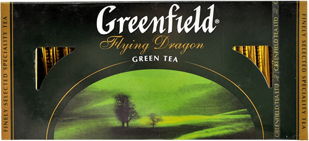 Green tea "Greenfield Flying Dragon" 25*1.5g