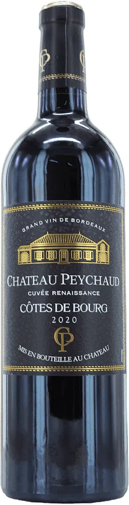 Red wine "Chateau Peychaud Cotes De Bourg" 0.75l

